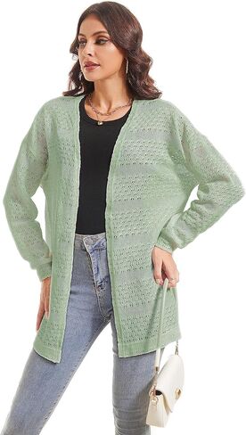 سترة نسائية من BENANCY مفتوحة من الأمام بأكمام طويلة وخفيفة الوزن in Kuwait