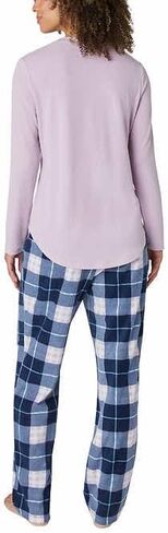 Eddie Bauer Women's 3-Piece Waffle Knit Pajama Set (Purple, Small) in Saudi Arabia