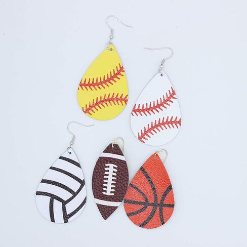 طبقات جلدية أقراط مصنوعة يدوياً مجوهرات هندسية فريدة للنساء in Kuwait