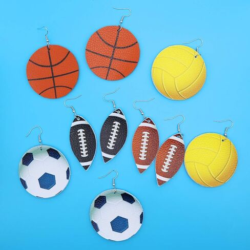 طبقات جلدية أقراط مصنوعة يدوياً مجوهرات هندسية فريدة للنساء in Kuwait