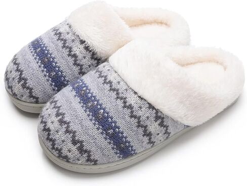 شباشب نسائية من Vonluxe منزل غامض سهلة الارتداء، شباشب دافئة من إسفنج الذاكرة للسيدات، أحذية مريحة للاستخدام في الأماكن الخارجية وغرفة النوم من القطيفة in Kuwait