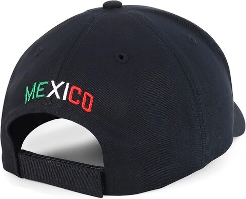 متجر الملابس العصرية XXL Hecho En Mexico Eagle قبعة بيسبول منظمة مطرزة ثلاثية الأبعاد in Saudi Arabia