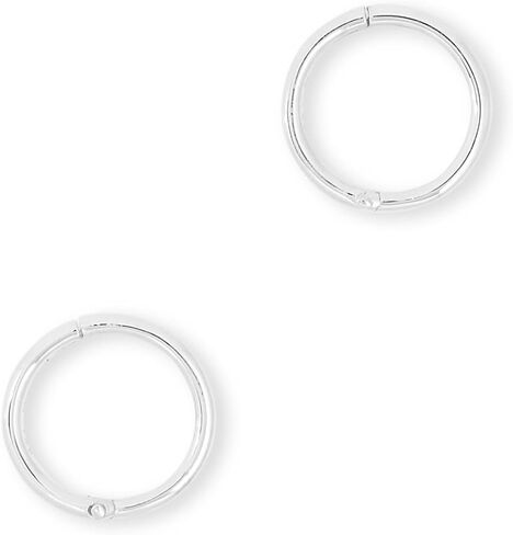 Kendra Scott Keeley 10mm Huggie Earrings in Sterling Silver in Saudi Arabia