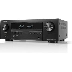 Denon AVR-S570BT (موديل 2022) جهاز استقبال AV 5.2 قناة - صوت وفيديو 8K فائق الدقة، تجربة ألعاب محسنة، بث لاسلكي عبر بلوتوث مدمج، (4) مدخلات HDMI 8K، يدعم eARC (متجدد)