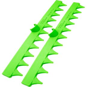 GoSports Trap Teeth Golf Bunker Rake, 2 Pack