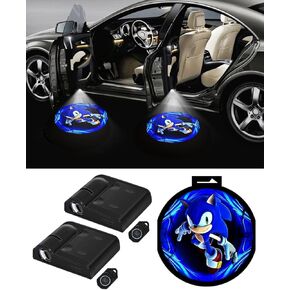2PCS Car Door Lights Logo Projector for Super Sonic,Courtesy Ghost Shadow Welcome Door Lamp Fit All Cars in Kuwait