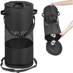 Fasrom Boat Trash Bag with Zipper Bottom for Easy Disposal, Black (Empty Bag Only, Patented Design)