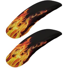 Office Arm Elastic Chair Armchair Cover Chair Armrest Protector Strong and Durable Office Chair arm Pads Armrest Slipcovers Covers Pads,Blue Tie-dye Print