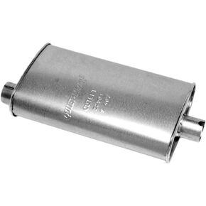 Walker Exhaust Quiet-Flow Stainless Steel 22501 Direct Fit Exhaust Muffler 2.25" Inlet (Inside) 2.25" Outlet (Inside)