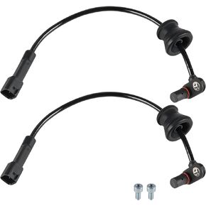 WMPHE 2 Pcs ABS Wheel Speed Sensor Compatible with Chevy Equinox 2010 2011 2012 2013 2014 2015 2016 2017, GMC Terrain 2010 to 2017, Rear ABS Sensor, Replacement for 25913456, 23348259
