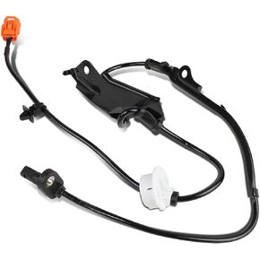 DNA MOTORING OEM-SS-035 Factory Style Front Right ABS Wheel Speed Sensors Assembly, metallic/black