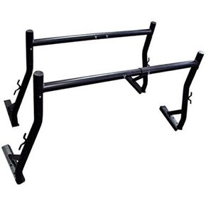 TMS 800 LB Adjustable Fit 2 Bars Utility Ladder Truck Pick up Rack Kayak Contractor Lumber Utility (US Patent NO.D722,007)