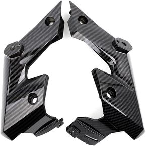 Mokuo Motorcycle Carbon Fibre Headlight Side Panel Turn Signal Holder Fit for Honda Grom msx125 Fairing Kit Parts
