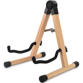 WOTLLA® Guitar Stand, Guitar Stands Floor with Sponges A Frame Folding Guitar Stand for Guitars Bass Cello Mandolin Banjo, Gifts for Guitar Players