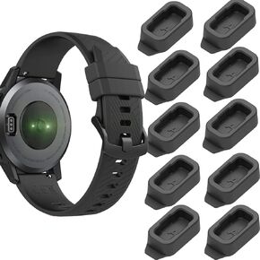 Charger Port Protector Compatible with COROS APEX 42mm/COROS PACE 2 Watch Band Silicone Dust Plugs Protector Dustproof Cover Cap