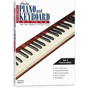 eMedia Intermediate Piano and Keyboard Method [Mac Download for 10.5 to 10.14, 32-bit]