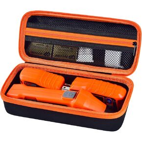 Case Compatible with Klein Tools ET310 AC Circuit Breaker Finder, 80041 Outlet Repair Tool Kit & RT250 GFCI Receptacle Tester, Electrical Tools Storage Organizer Holder Bag for Accessories (Box Only)