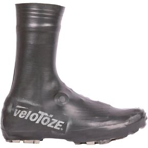 veloToze Tall Gravel Shoe Cover - MTB Overshoes Protect Cycling Shoes on Gravel Trails and Mountain Bike Rides - Protects Shoes and Feet from Rain