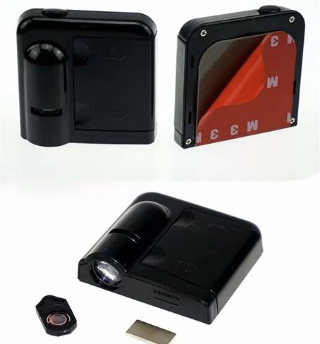 2X Wireless car Door Motorcycle Shadow Laser Projector Logo LED Light for Harley Davidson All Model All Year - Gift for Harley Lovers - Lights Door Logo Projector for Cars in Saudi Arabia