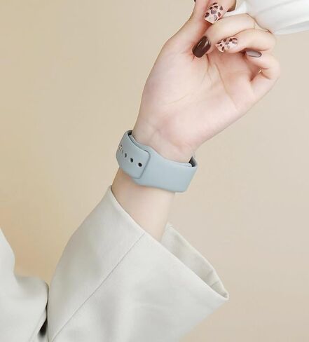 6 قطع من أحزمة ساعات السيليكون لـ Garmin Vivoactive 4S / Venu 3S / Venu 2S/ Vivomove 3S، حزام معصم بديل مقاوم للماء 18 مم سريع التحرير لـ Garmin Forerunner 255s/255s in Kuwait