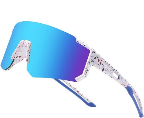 Sports Sunglasses for Men and Women, UV 400 Protection Youth Sunglasses for Cycling, Skiing, Driving in Saudi Arabia