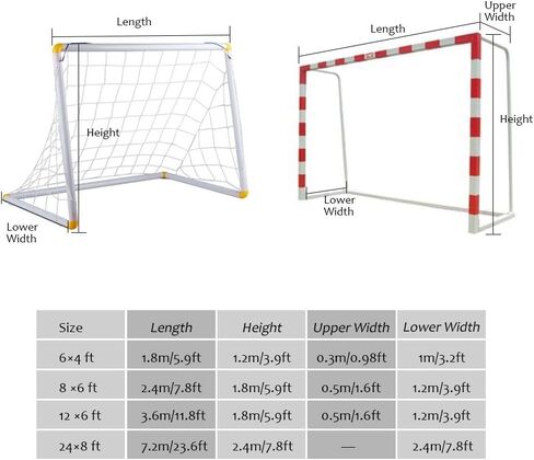 Vbest life Soccer Net,Full Size Football Soccer Net Sports Replacement Soccer Goal Post Net for Sports Match Training in Saudi Arabia