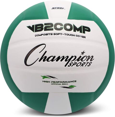 Champion Sports VB Official Composite Synthetic Leather Game Volleyball - Multiple Colors in Saudi Arabia