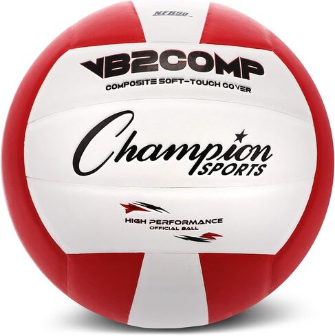 Champion Sports VB Official Composite Synthetic Leather Game Volleyball - Multiple Colors in Saudi Arabia