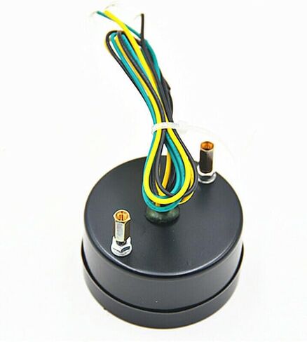 مقياس مستوى الوقود، 2 بوصة 52 مم عالمي للسيارة SUV والدراجات النارية ومستوى الوقود متر 12 فولت LED ضوء عرض خزان الوقود مقياس قارب شاحنة RV in Kuwait