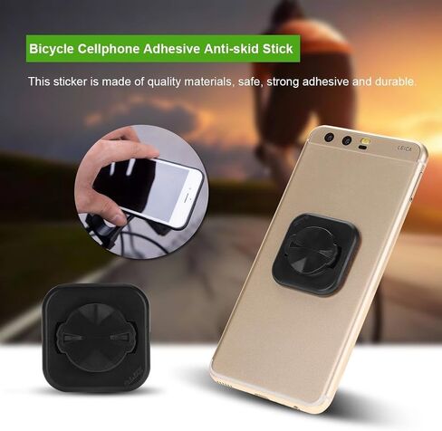 Phone Mount Adhesive Pad, Anti-Skid Bicycle Phone Stick for Garmin Bike Computer Mount in Saudi Arabia