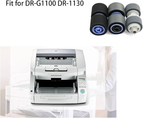 TasLin جديد 8262B001AA 8262B001 مجموعة أسطوانة تبادل الماسح الضوئي المتوافقة مع Canon DR-G1100 DR-G1130 DR-G2100 DR-G2140 DR-G2090 in Saudi Arabia