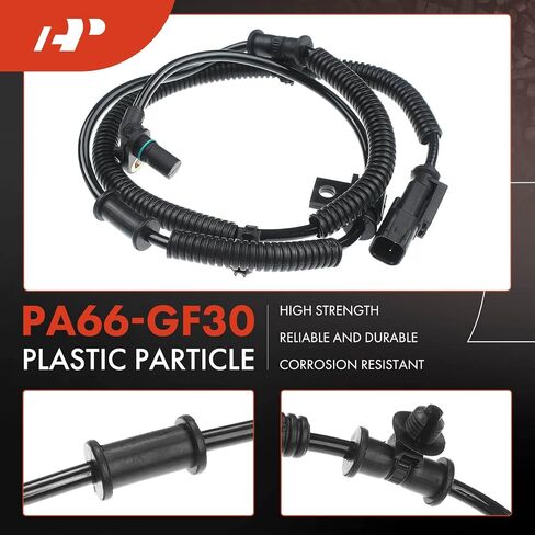 A-Premium ABS Wheel Speed Sensor Compatible with Ford & Lincoln Models - For F-150 2011-2014, Expedition 2011-2012/2014, Navigator 2011-2014 - Front Driver or Passenger Side, Replace# CL3Z2C204B in Kuwait