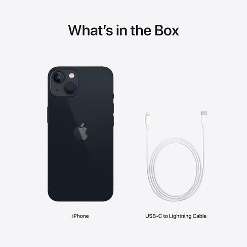 iPhone 13، 128 جيجابايت، منتصف الليل - مفتوح (الاشتراك المميز المتجدد) in Kuwait