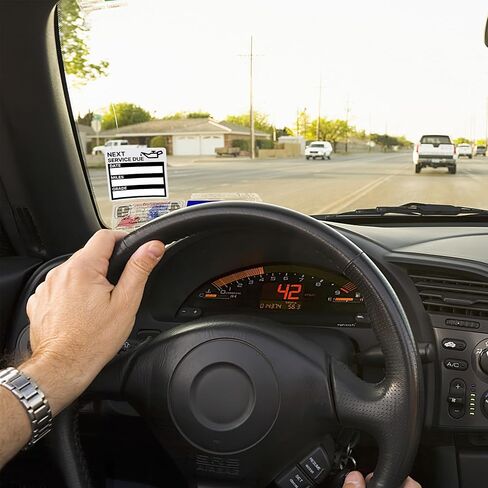 for Oil Change Stickers 300 Pcs 2"x 2" Service Black Stickers, Next Service Due Reminder Sticker Labels, Easy to Write on, Easy to Peel with No Residue in Kuwait