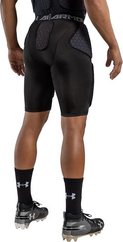 Under Armour GameDay 5-Pad Football Compressor Girdle/Short، شورت مبطن لكرة القدم، مقاسات للبالغين in Saudi Arabia
