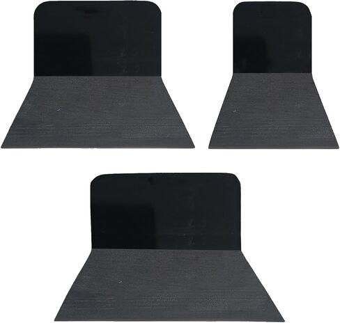 PPF Squeegee Soft Silicone Rubber Scraper Anti-Scratch TPU Coating Scraper for Car Vinyl Paint Protection Film Installation, Vinyl Wrap and Window Tint Windshield Glass Cleaning Squeegee Tool (Black) in Saudi Arabia