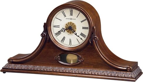 Howard Miller Andrea Mantel Clock 635-144 – Hampton Cherry Home Decor with Quartz, Dual-Chime Movement in Saudi Arabia