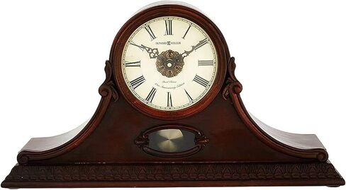 Howard Miller Andrea Mantel Clock 635-144 – Hampton Cherry Home Decor with Quartz, Dual-Chime Movement in Saudi Arabia