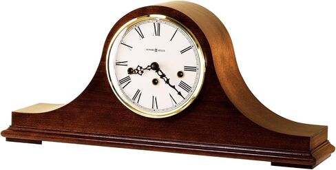 Howard Miller Mason Mantel Clock 630-161 – Mechanical, Windsor Cherry Home Decor, Key-Wound, Single-Chime Movement in Saudi Arabia