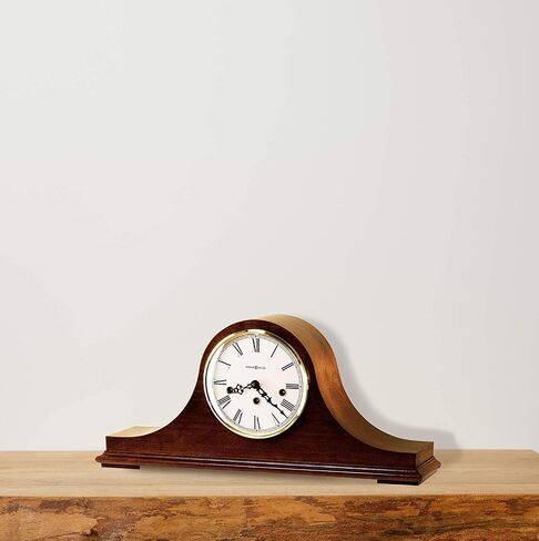 Howard Miller Mason Mantel Clock 630-161 – Mechanical, Windsor Cherry Home Decor, Key-Wound, Single-Chime Movement in Saudi Arabia