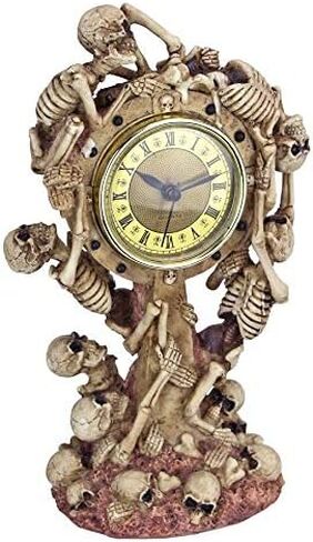 Design Toscano Skeleton Crew Sculptural Mantle Clock in Saudi Arabia