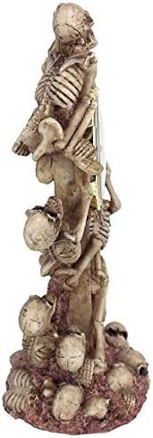 Design Toscano Skeleton Crew Sculptural Mantle Clock in Saudi Arabia