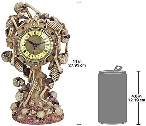 Design Toscano Skeleton Crew Sculptural Mantle Clock in Saudi Arabia