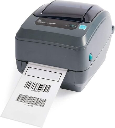 4" x 6" Blank Shipping Labels, 20 Rolls for 5000 Sheet (not for dymo 4XL), Compatible with Zebra, Datamax, Sato, or Intermec Desktop Rollo Label Printer,Premium Adhesive & Perforated in Kuwait