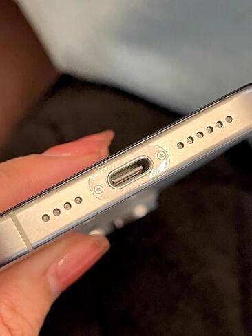 طبقة حماية شفافة لهاتف iPhone 15 Pro Max /15 Plus /15 Pro/15 حماية لمنفذ الشحن (10 عبوات) متوافقة مع غطاء سدادات iPhone المضادة للغبار in Kuwait