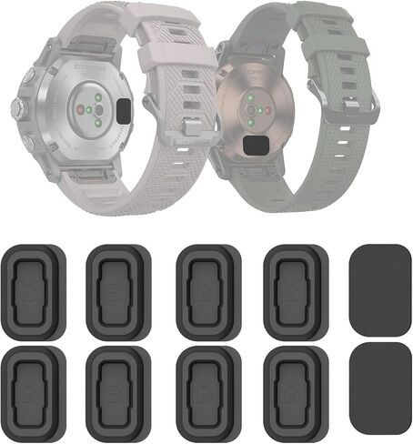 Dust Cap Compatible with COROS APEX 2/COROS APEX 2 Pro GPS Outdoor Smartwatch Dust plugs Charging Port Protector Cover (Type A-Black) in Saudi Arabia