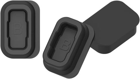 Dust Cap Compatible with COROS APEX 2/COROS APEX 2 Pro GPS Outdoor Smartwatch Dust plugs Charging Port Protector Cover (Type A-Black) in Saudi Arabia