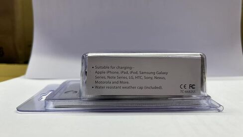 شاحن USB DIN للدراجة النارية من Cliff Top بقدرة 4.6 أمبير ومحول طاقة للدراجة النارية مع قابس DIN Hella متوافق مع دراجة نارية BMW Triumph Tiger Ducati (مستقيم) in Kuwait