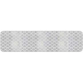 1.5"x4" 3M 983-10NL White Diamond Grade Reflective Rectangle Stickers with Radius Corners for Emergency Vehicles,Trucks,Trailers, and Equipment (10-Pack)