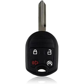 Keyless Entry Remote Key Fob fits for Ford 2005-2012 Escape 2007-2015 Edge 2001-2015 Explorer 2003-2016 Expedition 2004-2013 Econoline 2009-2017 Flex 2005-2007 4 Button (4butcirc)
